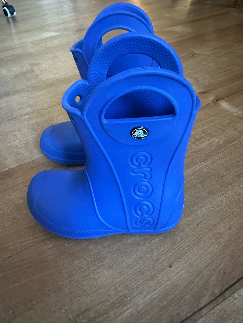 Crocs Kids' Handle It Rain Boots – Cerulean Blue, Size C11